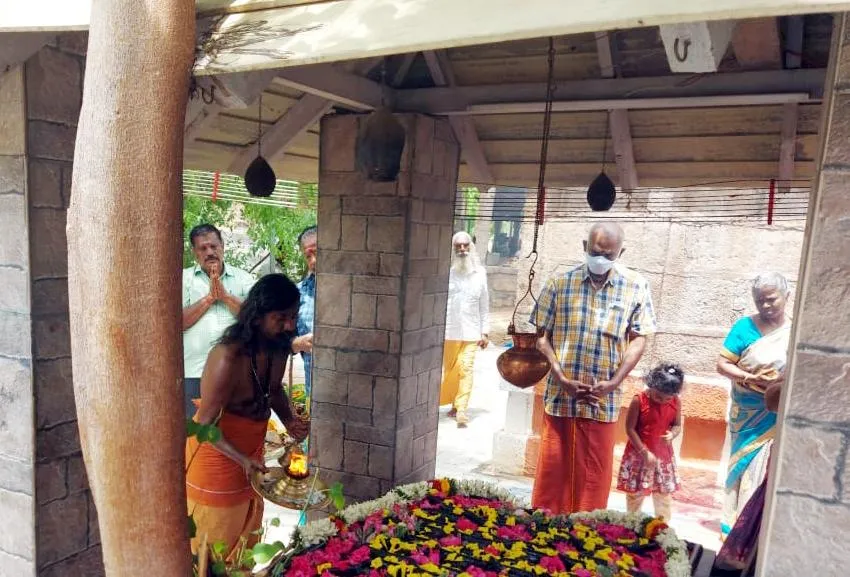 Rahu-Ketu pooja at Kinnimangalam Eknathar temple!